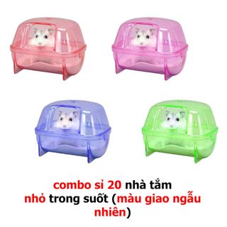 Nhà Tắm Trong Suốt NHỎ Cho Hamster