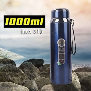 Bình Giữ Nhiệt 1 Lít Inox Cao Cấp