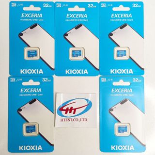 Thẻ nhớ microSDHC 32GB UHS-I C10 U1 Kioxia Exceria Class 10, xanh dương