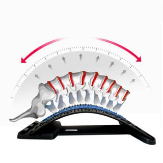 Khung định hình cột sống lưng, khung nắn chỉnh cột sống Doctor Spine có từ tính, mát xa lưng và cột sống
