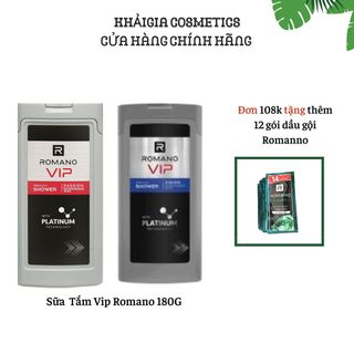 Sữa Tắm Cao Cấp Romano Vip 180G giá sỉ