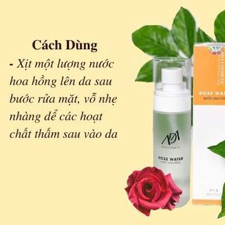 Nước hoa hồng ADA Gruop 120ml