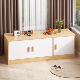 Tủ gỗ đựng đồ đa năng - Tủ trang trí để sàn phong cách hiện đại