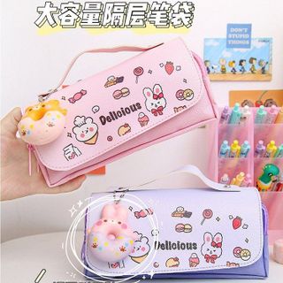 TÚI BÚT VẢI NHIỀU NGĂN SQUISHY