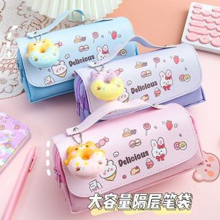 TÚI BÚT VẢI NHIỀU NGĂN SQUISHY