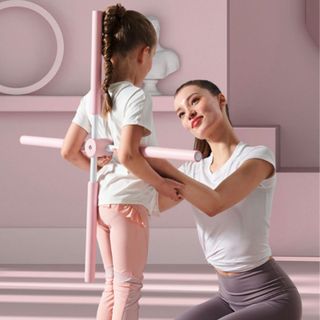 Gậy yoga đa năng cải thiện tình trạng gù lưng hiệu quả, gậy tập Yoga chữ X chỉnh tư thế và linh hoạt cơ thể