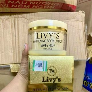 Kem Body Livy Hộp Vàng Thái Lan 250g giá sỉ