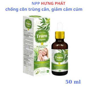 Tinh dầu tràm Organic, dầu tràm giữ ấm cho bé, tránh gió, đuổi muỗi- lọ 30ml giá sỉ