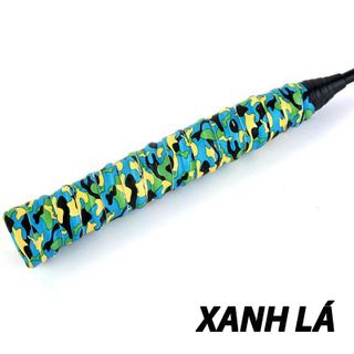 Quấn cán vợt cầu lông họa tiết rằn ri, giảm trượt tay, thấm hút mồ hôi tự tin trong từng đường giao bóng