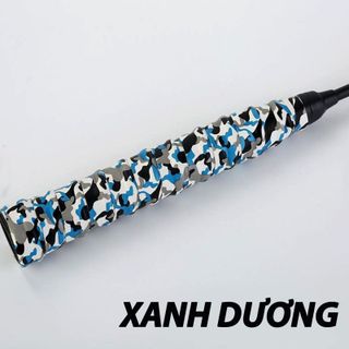 Quấn cán vợt cầu lông họa tiết rằn ri, giảm trượt tay, thấm hút mồ hôi tự tin trong từng đường giao bóng