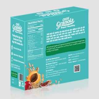 Ngũ Cốc OHH Granola - Dòng Super Healthy mix hạt trái cây giá sỉ