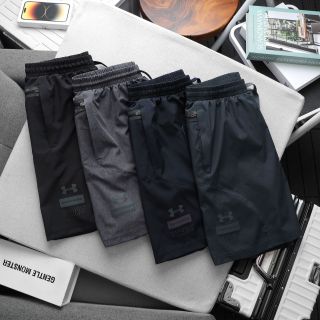 Quần đùi nam under armour xi giãn vải hãng tuyệt đẹp, dày dặn mịn mát, nhẹ tênh, trơn láng, co giãn 4c, 3 túi khoá kéo giá sỉ