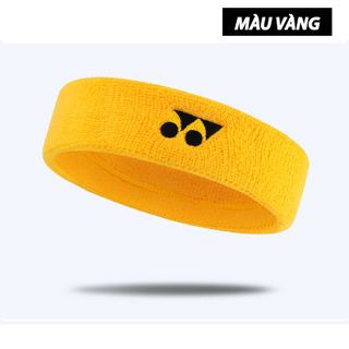 Băng đô thể thao Yonex chính hãng, băng trán thấm hút mồ hôi, chất liệu vải cotton 100%