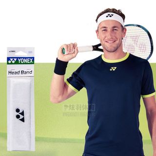 Băng đô thể thao Yonex chính hãng, băng trán thấm hút mồ hôi, chất liệu vải cotton 100%