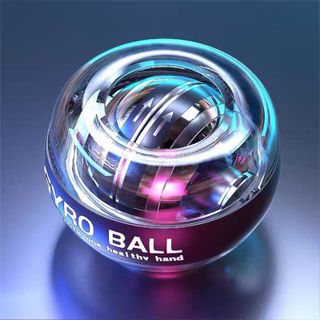 Bóng tập cổ tay Gyro Ball thiết kế xoay tròn, bóng dùng lực xoay tự động giúp nâng tầm sức mạnh cơ tay