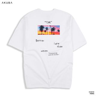 ÁO THUN TAY NGẮN AKUBA 01J0729