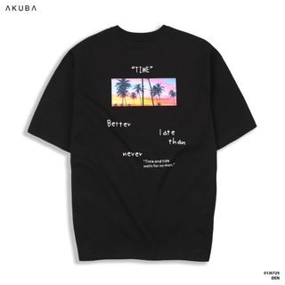 ÁO THUN TAY NGẮN AKUBA 01J0729