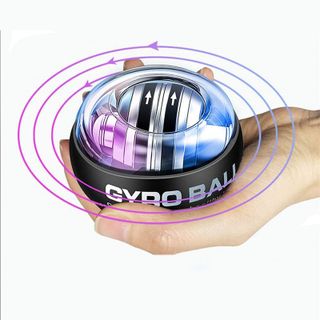 Bóng tập cổ tay Gyro Ball thiết kế xoay tròn, bóng dùng lực xoay tự động giúp nâng tầm sức mạnh cơ tay