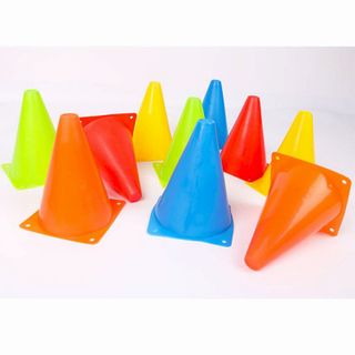 Nấm tập chiến thuật bóng đá, cone chơi thể thao, marker tập luyện thể thao chất liệu nhựa cao cấp