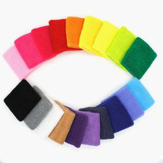 Băng quấn cổ tay thể thao thấm hút mồ hôi chống trơn trượt, băng cổ tay thuận tiện tập Gym, Boxing, Yoga