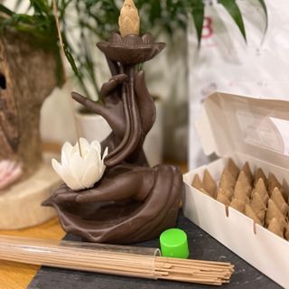 [THƯỢNG HẠNG] VIÊN TRẦM HƯƠNG -  NỤ NHANG TRẦM HƯƠNG THÁC KHÓI CHẢY NGƯỢC