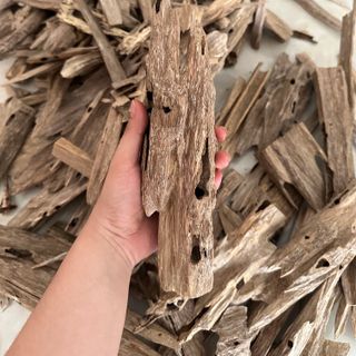 Trầm hương Miếng - giác trầm hương nguyên liệu làm nhang trầm hương cao cấp