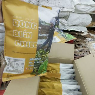 Rong biển Chile, tảo xoắn Chi Lê, Durvillaea Antarctica Kelp chính hãng loại 1 ngon nhất (gói 400g)