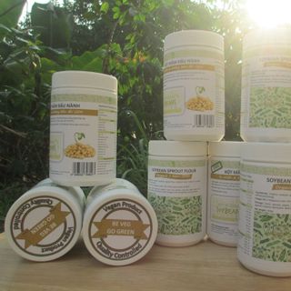 Bột dinh dưỡng mầm đậu nành Organic không biến đổi Gen (Non-GMO) loại cao cấp, hàng hiệu (500g)