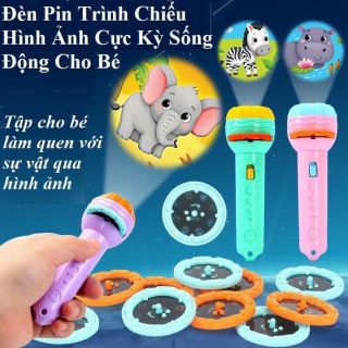 Đèn pin chiếu hình cho bé giá sỉ