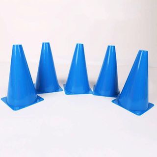 Nấm tập chiến thuật bóng đá, cone chơi thể thao, marker tập luyện thể thao chất liệu nhựa