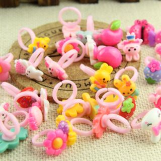 Nhẫn đeo tay cho trẻ em mix nhiều mẫu đủ màu sắc
