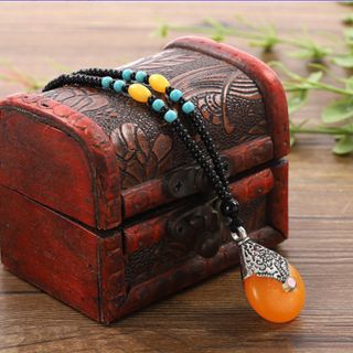 Dây chuyền nữ vòng đeo cổ dáng dài mix mặt