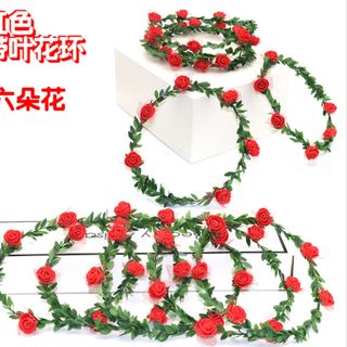 Vòng hoa đội đầu có nhiều màu sắc vòng hoa đẹp rẻ