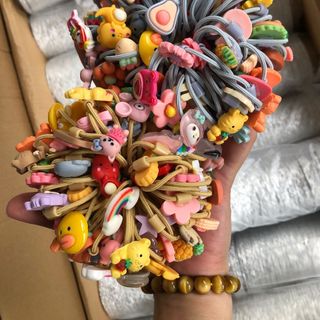 Dây cột tóc cho bé 100 dây