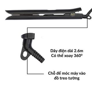 Máy duỗi tóc PYT công nghệ nhiệt hồng ngoại xa 2.0 - Nút gạt