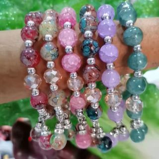 Vòng tay mix phụ kiện vòng tay nữ nhiều màu nhé