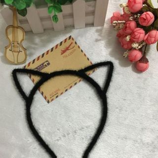 Cài tóc tai mèo có nhiều màu nha cài tóc nữ