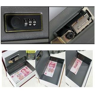 Két sắt mini giả sách Size nhỏ 18x11.5x5.5cm