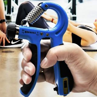 Kìm bóp tay, Kìm tập GYM cơ tay có đồng hồ điều chỉnh lực 10-60kg