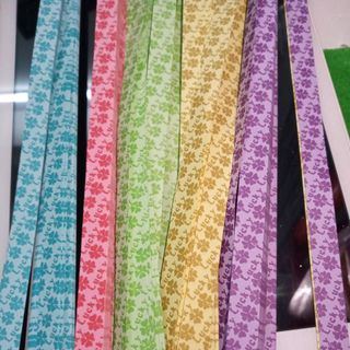 Giấy xếp sao nhiều hoa văn giấy xếp ngôi sao đẹp rẻ vpp