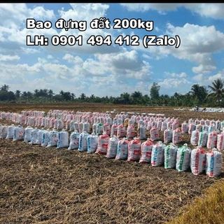 Bao đựng đất cát 200kg - Giao hàng nhanh chóng
