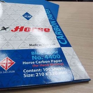 Giấy than Horse xanh