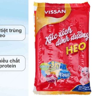 XÚC XÍCH HEO DINH DƯỠNG VISSAN GÓI 175G