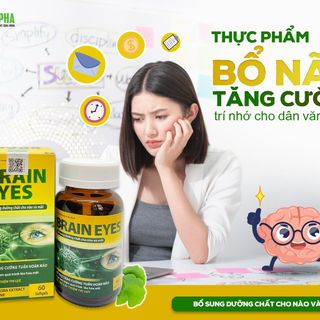 Viên Uống BRAIN EYES Bổ Sung Dưỡng Chất Cho Não Và Mắt