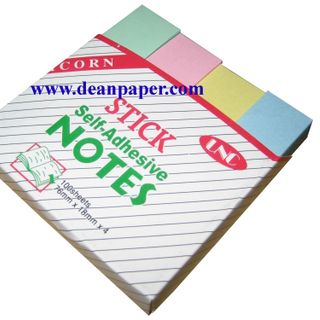 Giấy note 4 màu UNC