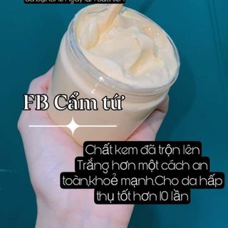 Kem body trắng da cấp tốc