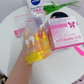 Set kích trắng vitamin x10 M.Y.O chính hãng