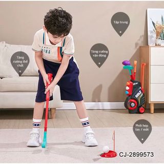 Bộ đồ chơi gậy đánh golf cỡ lớn cho bé vui chơi vận động