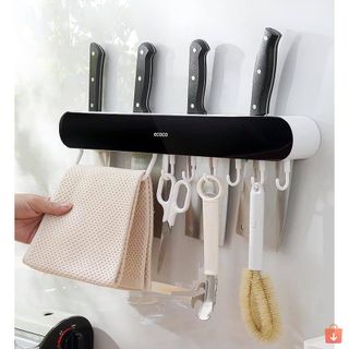 Kệ Để Dao kèm Hộp Đũa Và Móc Treo Đa Năng Ecoco E2028