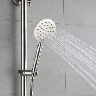 Sen cây tắm đứng kiểu lạnh, làm bằng thép không gỉ, nhãn hiệu Sebas, giá cạnh tranh